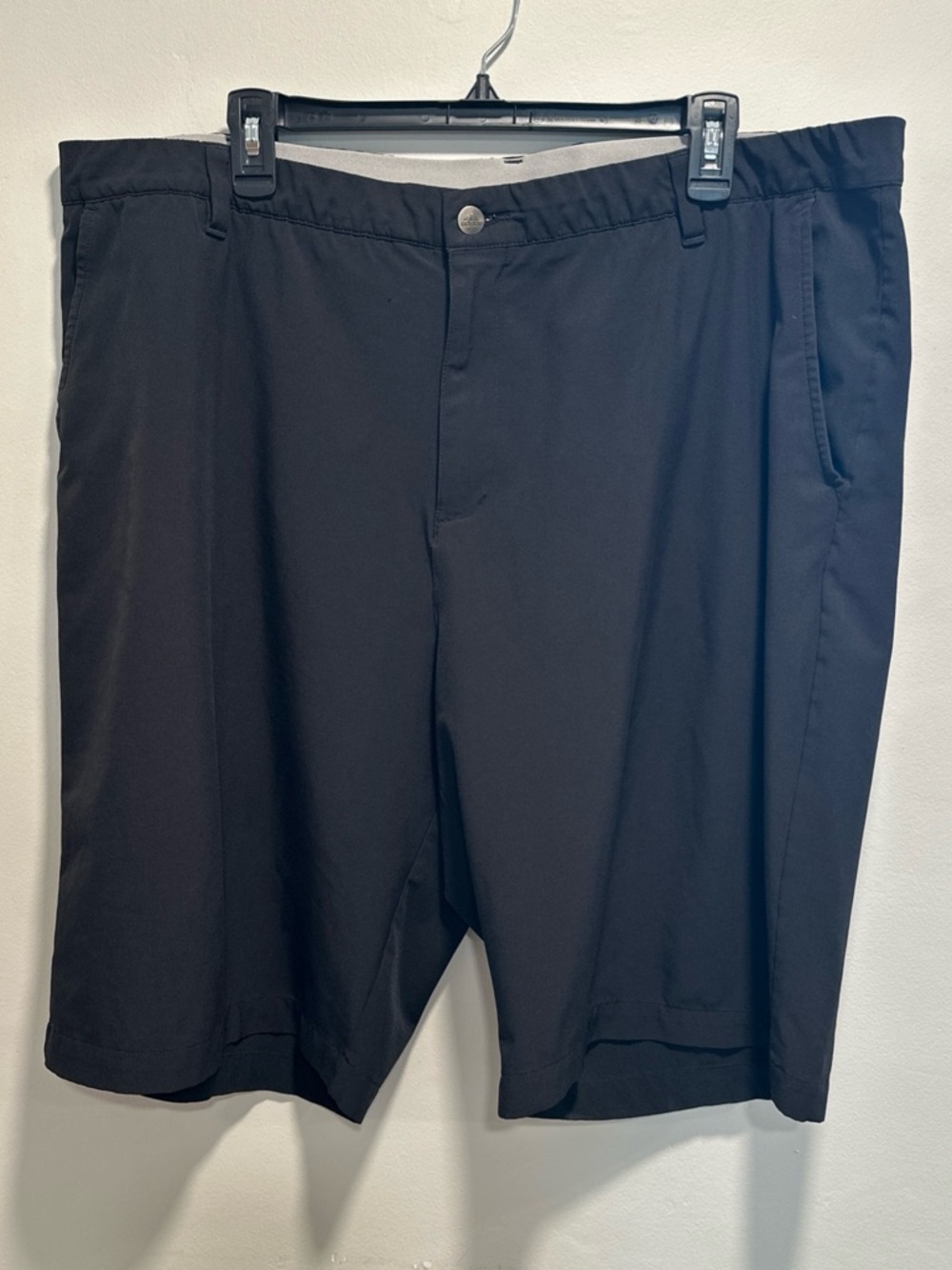 Adidas Ultimate365 Golf Shorts Mens 42 Black Stretch Performance Athletic